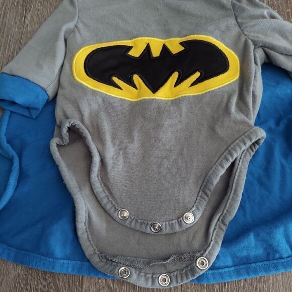 New DC Super Friends Batman Halloween Costume Infant Size 0-6 Months - Picture 5 of 8